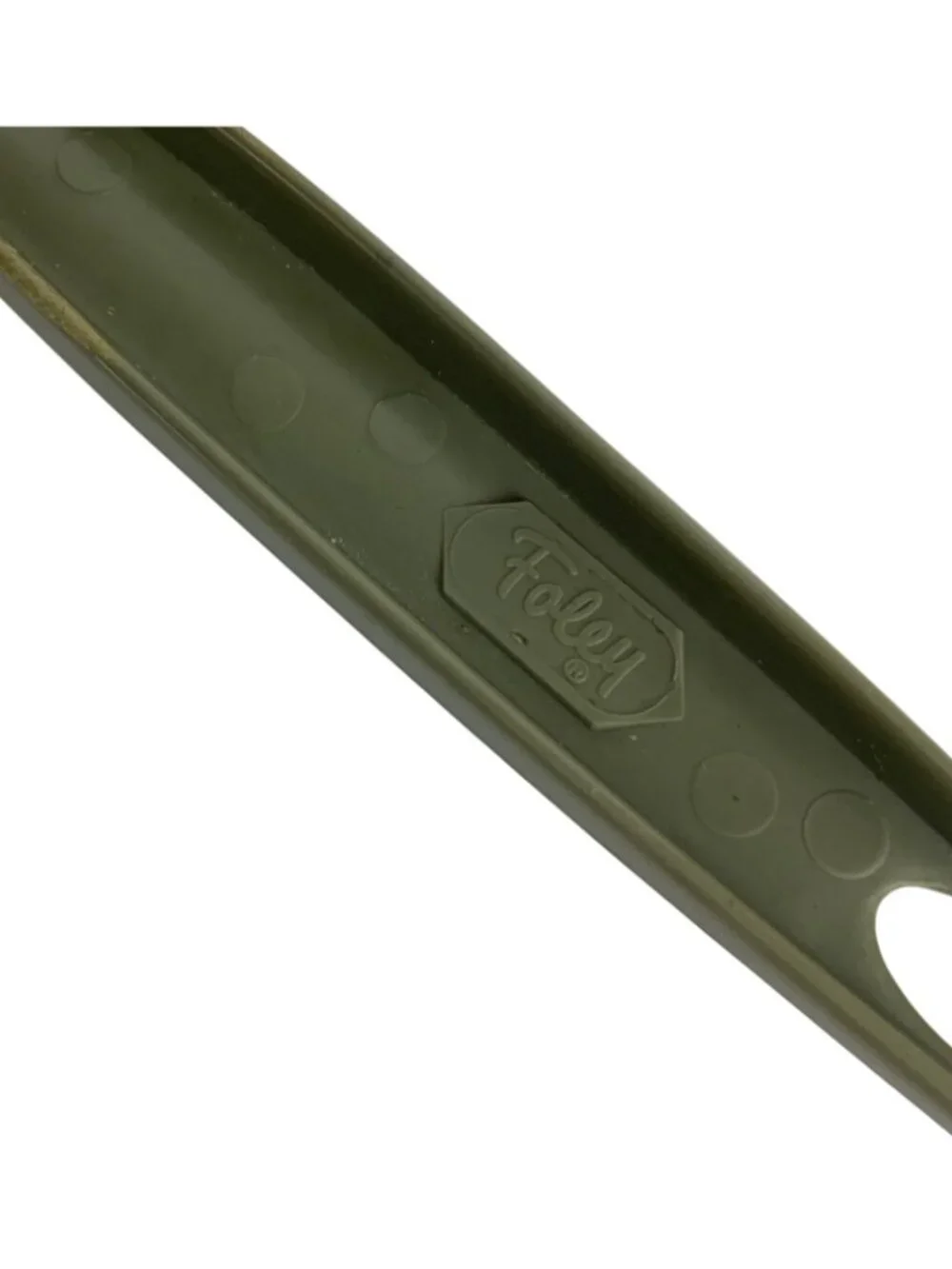 Foley Olive Green Slotted Nylon Spatula Cooking Serving Vintage Kitchen Utensil